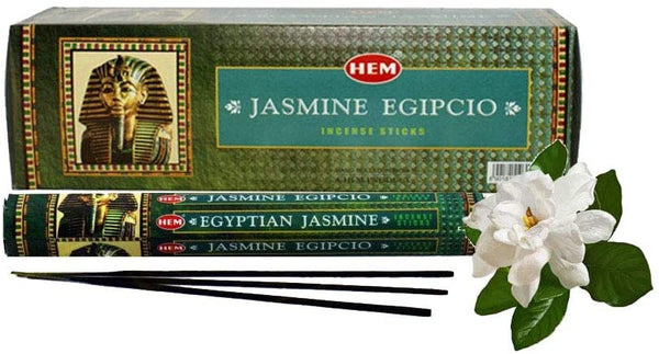 HEM Incense Zen Aromatherapy Egyptian Jasmine 120 Sticks