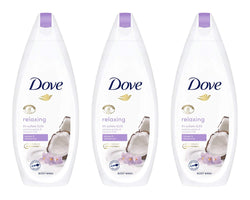 Dove Purely Pampering Coconut Milk with Jasmine Petals Body Wash 500ml Pack of 3