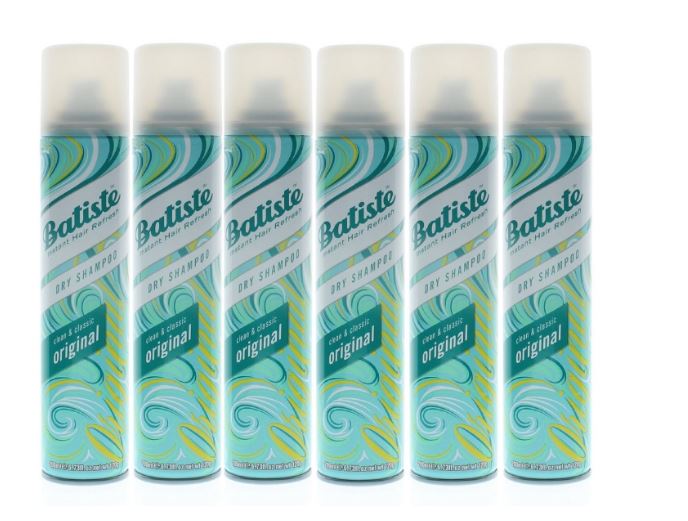 Batiste Dry Shampoo Clean and Classic Original 6pk / 6.73 Fl Oz