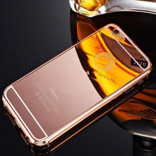 iPhone Aluminum Metal Mirror Case