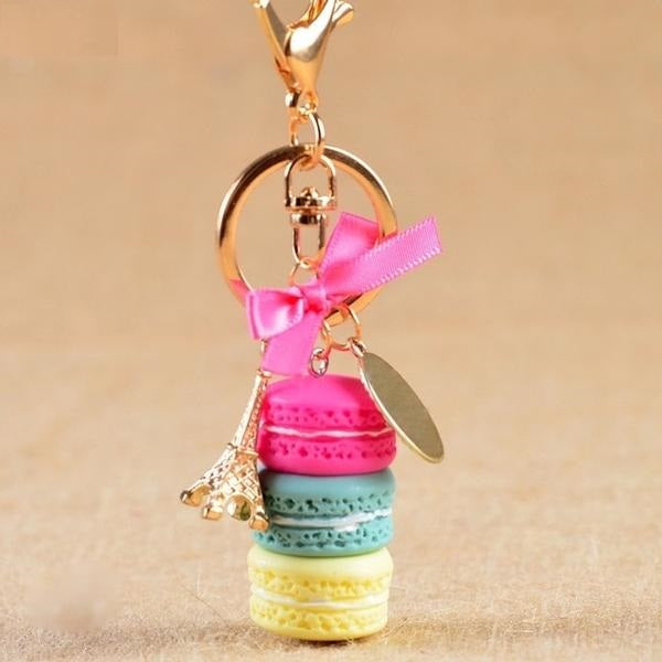 Trendy Cake Keychain