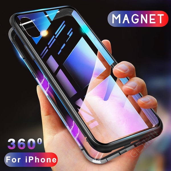 Magnetic Case for iPhone - Full Cover