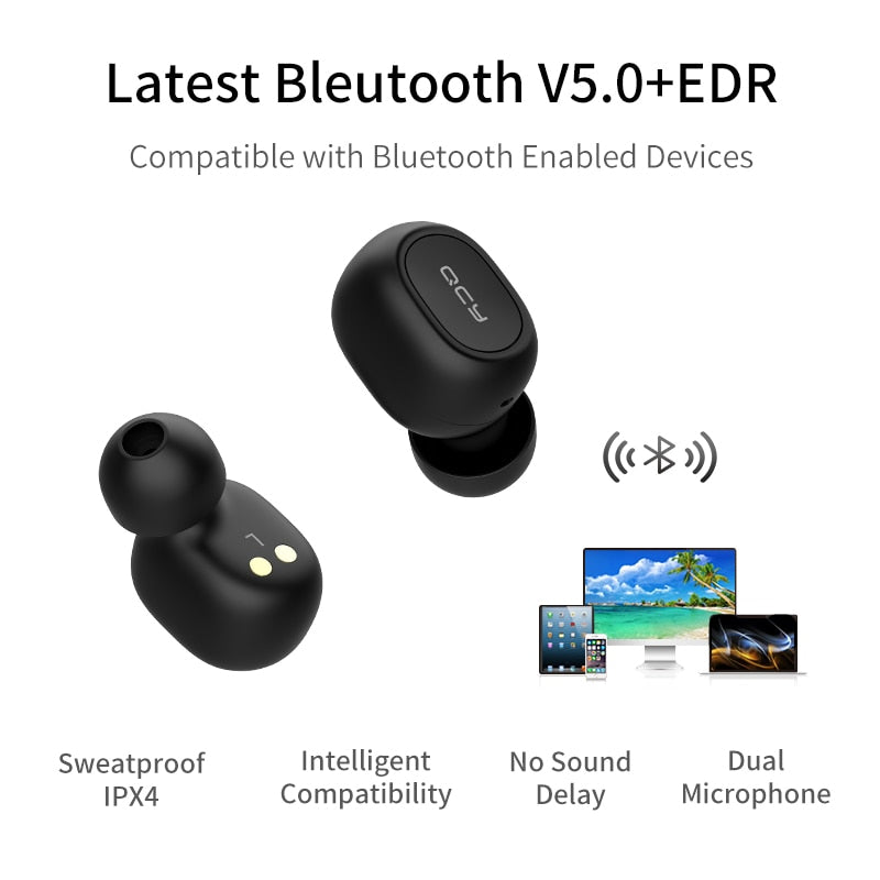 Mini Dual V5.0 Wireless Bluetooth Earphones