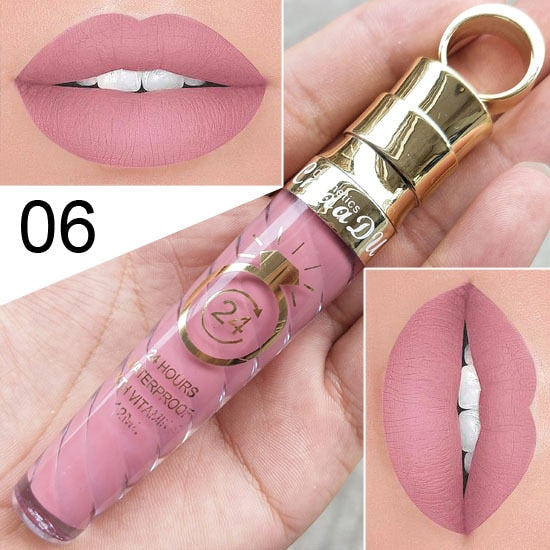 Waterproof Nude Matte Lipstick