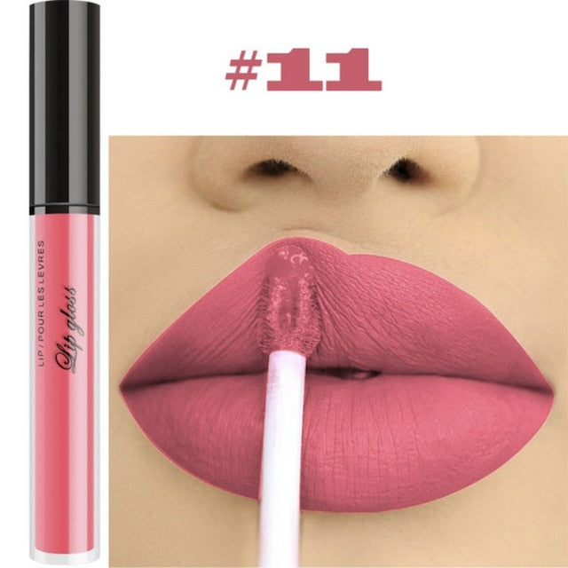 Professional Waterproof Velvet Nude Matte Lipstick