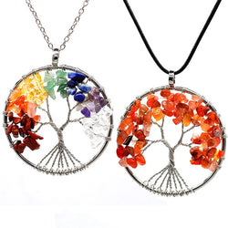 Tree of Life Chakra Necklace