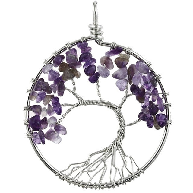 Tree of Life Chakra Necklace